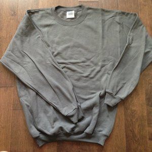 New Green / Gray Crewneck